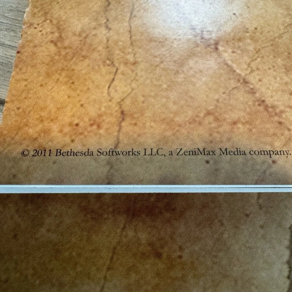 Elder Scrolls V Bethesda Skyrim Game PC RPG 2011 Complete Dvdrom Key Map Manual